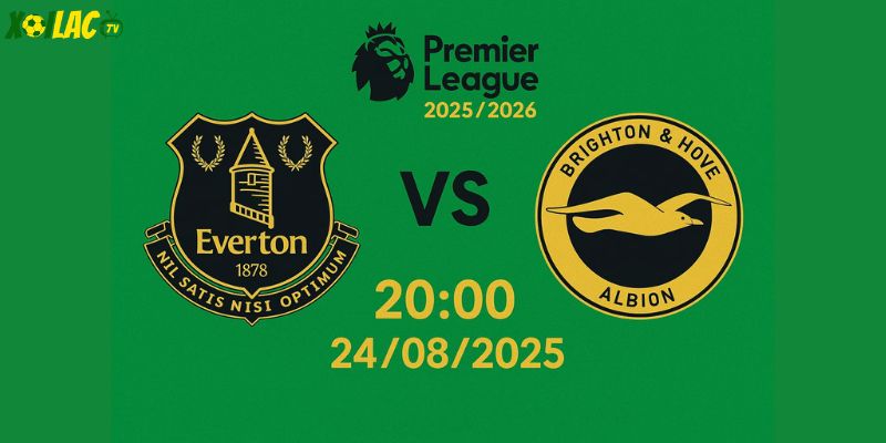 Everton vs Brighton & Hove Albion 24/08/2025