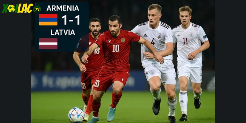 Armenia nỗ lực trước trận Armenia vs Bồ Đào Nha.