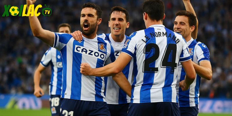 Real Sociedad trong trận thắng gần đây Real Sociedad trong trận thắng gần đây