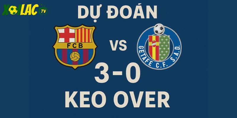 Dự đoán Barcelona thắng 3-0, kèo over. Dự đoán Barcelona thắng 3-0, kèo over.