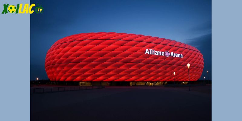Allianz Arena là điểm tựa trong trận Đức vs Bắc Ireland.